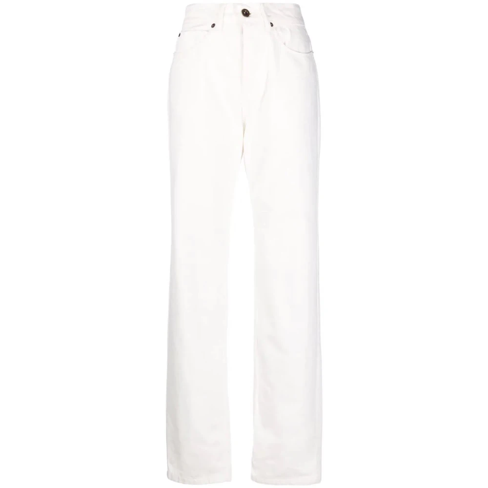Paco Rabanne Straight Jeans White Dames