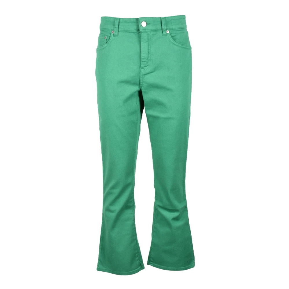 Department Five Stijlvolle Katoen Elastaan Jeans Green Dames