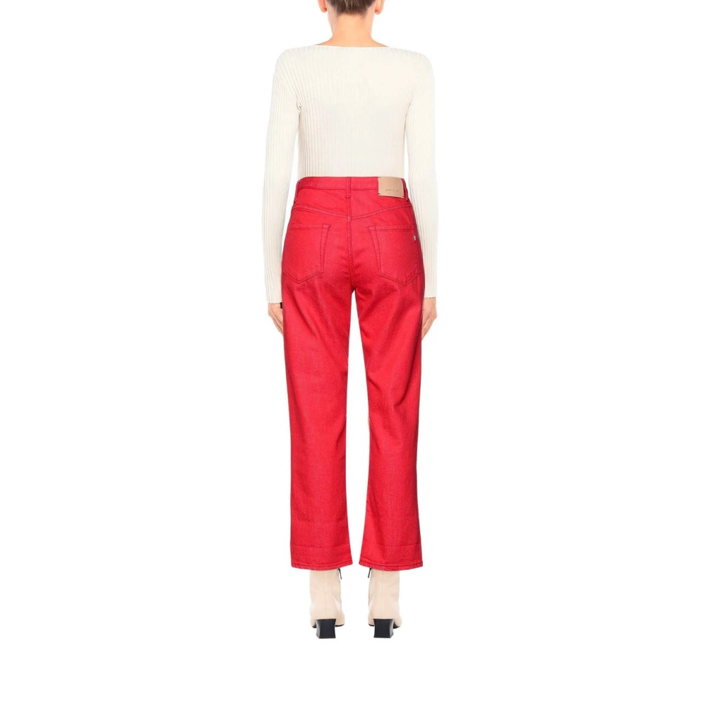 Dondup Kleding Jeans Red Dames