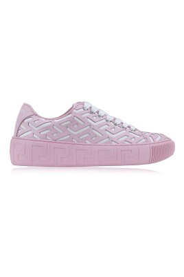 baskets-en-cuir-blanc-et-rose-a-lacets
