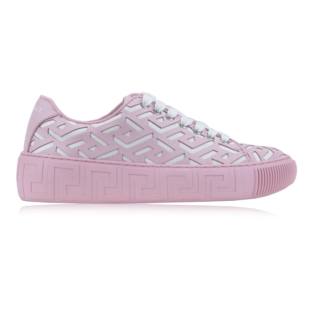 Versace - Shoes > Sneakers - Pink - Versace - Modalova