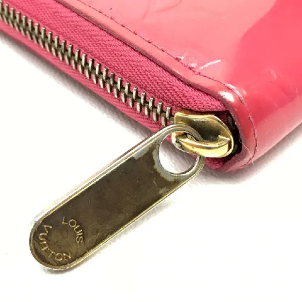 Louis Vuitton Vintage Pre-owned Leather wallets Pink Dames