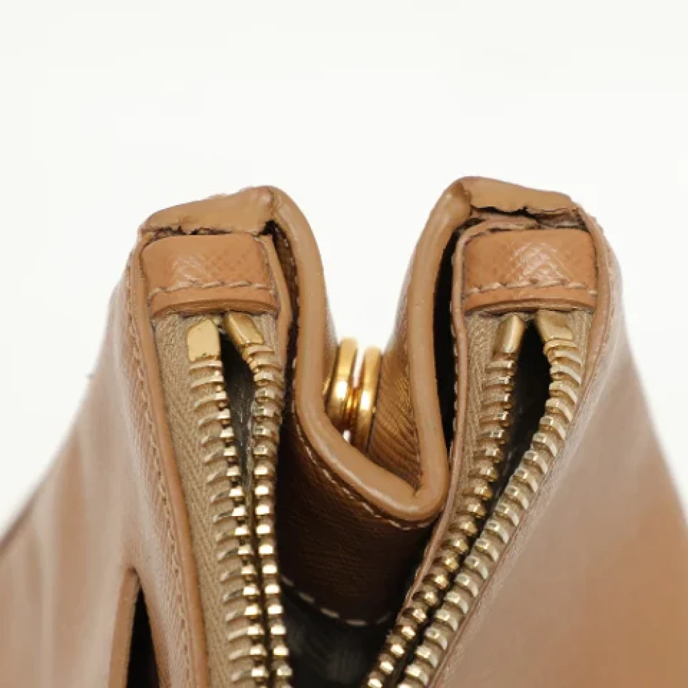 Prada Vintage Pre-owned Fabric prada-bags Brown Dames