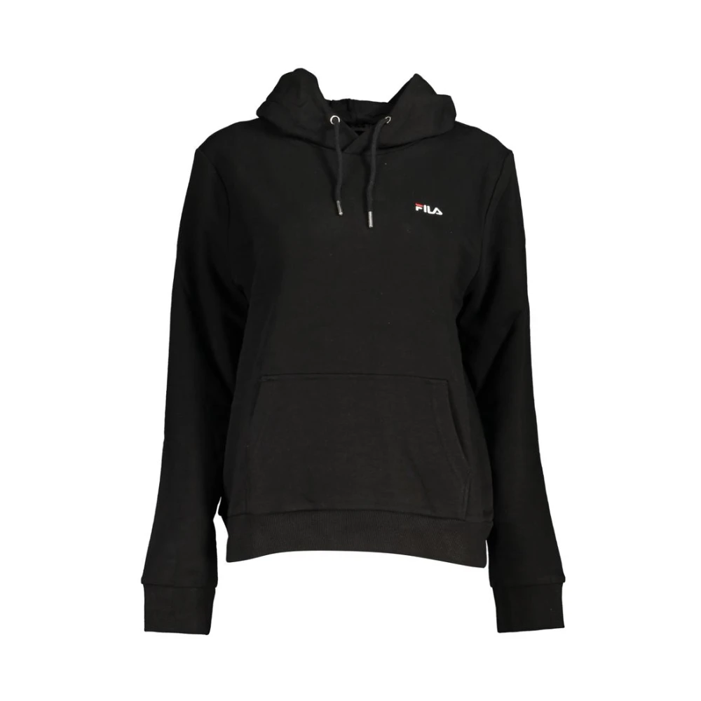 Fila Zwarte Katoenen Hoodie Sweatshirt Black Dames