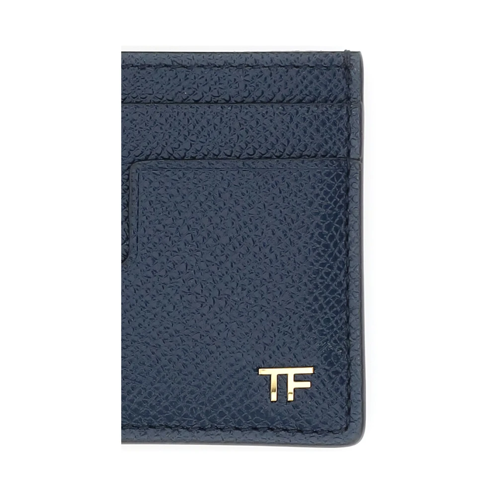 Tom Ford Wallets Cardholders Blue Heren