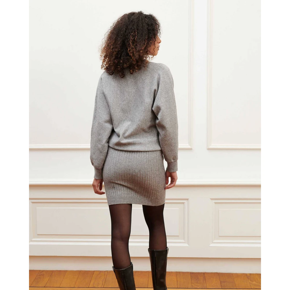 Lofty Manner Elayna Sweater Gray Dames