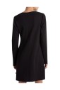 robe-longue-en-melange-de-coton-a-manches-longues