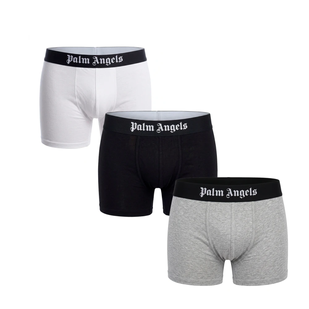 Palm Angels Men's Multicolor Set Of Three Boxers - Underpants - M - Underwear