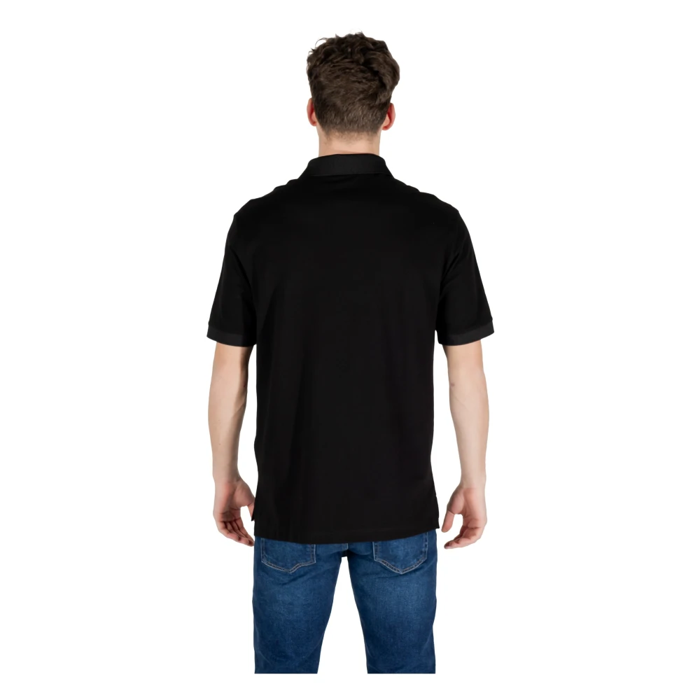 Armani Exchange Korte Mouw Polo Lente Zomer Collectie Black Heren