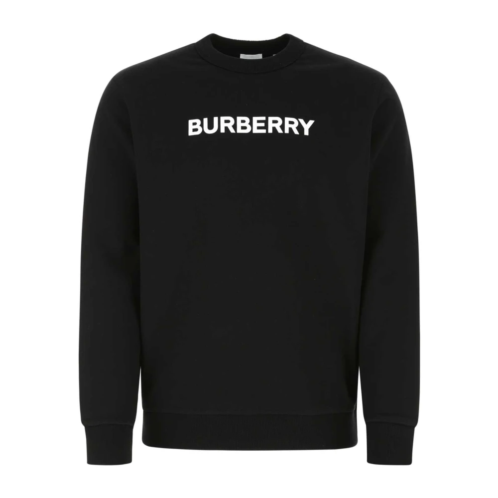 Burberry Men's Black Logo Sweatshirt - Sweatshirts - M - Sweatshirts & Hoodies