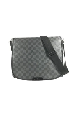 Pre-owned Damier Graphite Messenger Bag