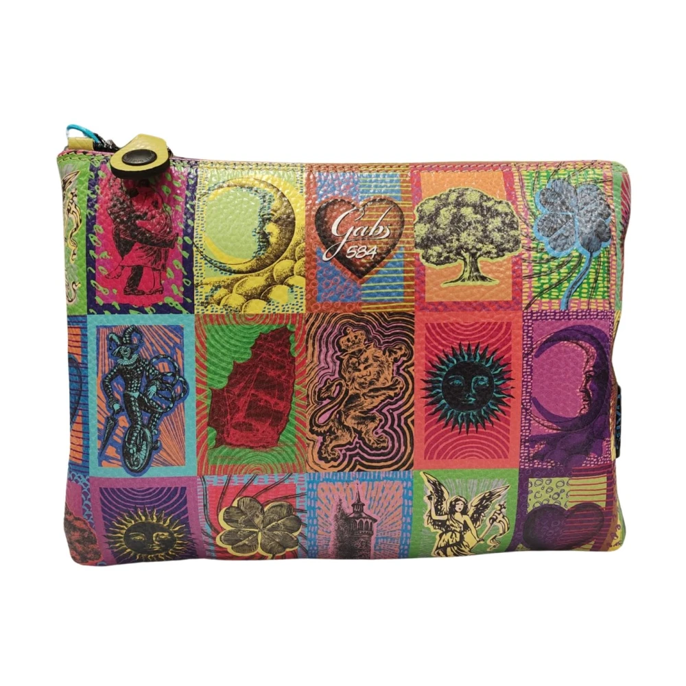 Gabs Damen Multicolor Leder Schultertasche