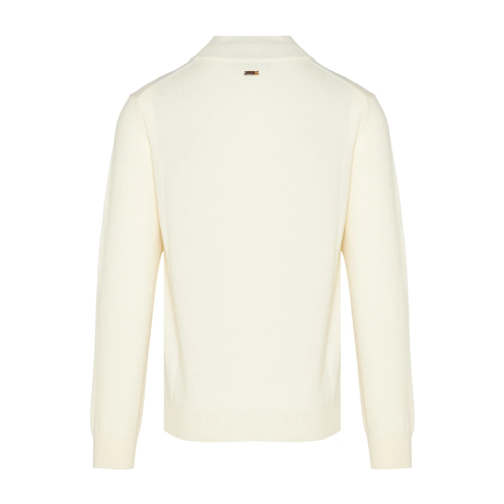 Corneliani Luxe Wol Kasjmier Vest Beige Heren