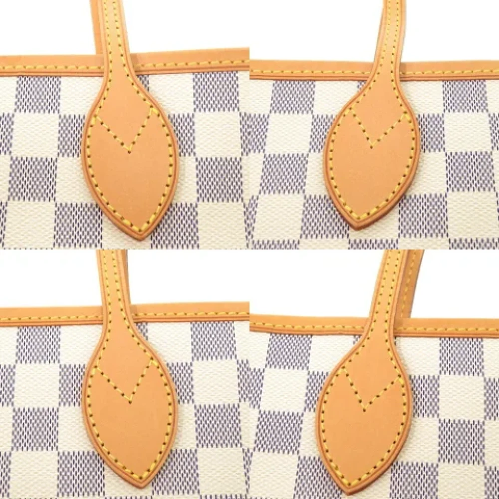 Louis Vuitton Vintage Pre-owned Fabric shoulder-bags White Dames