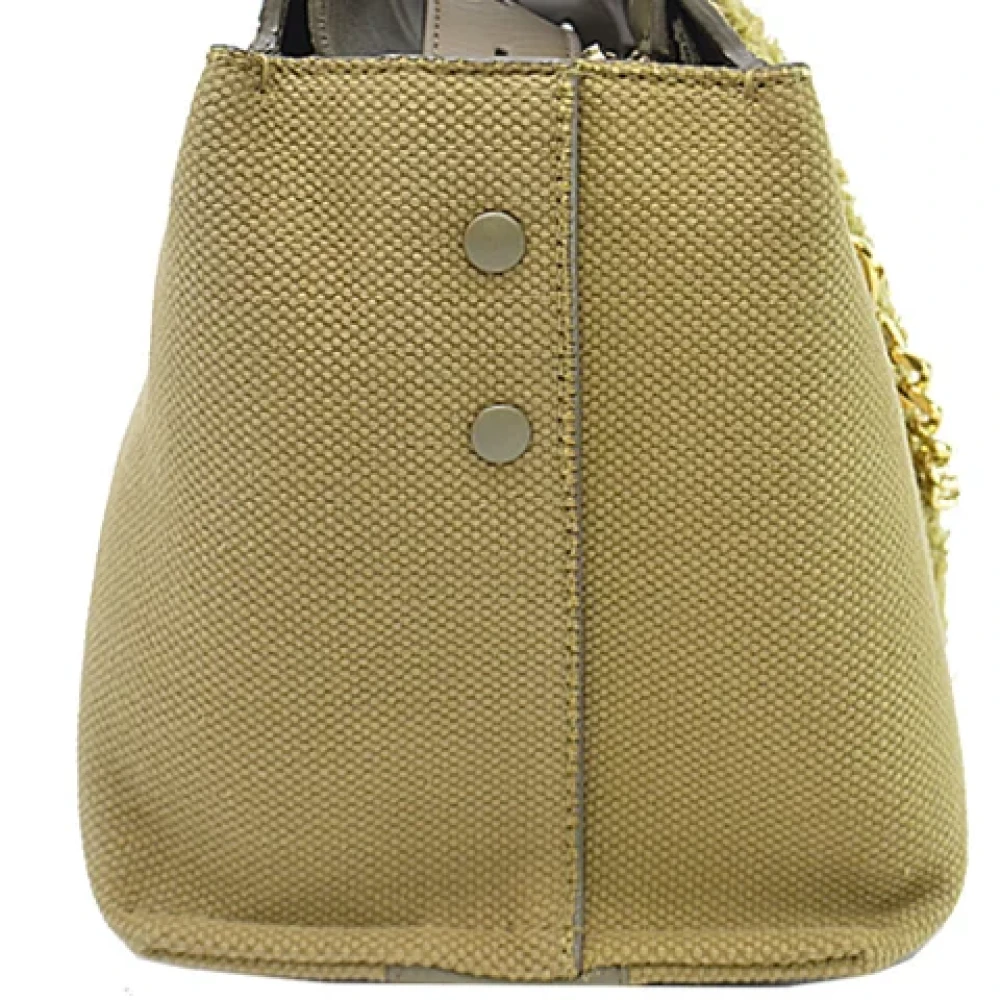 Chloé Pre-owned Canvas handbags Green Dames