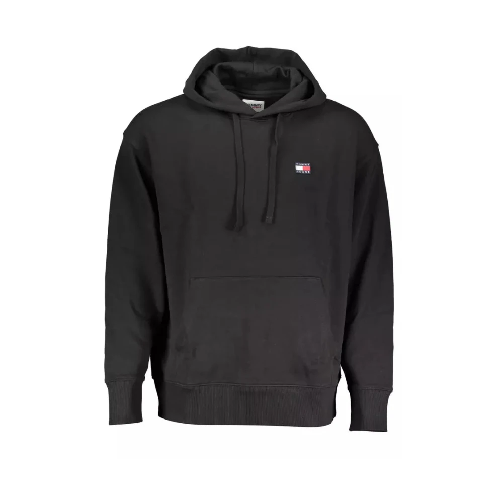 Tommy Hilfiger Hooded Cotton Jumper - Male - Hoodies - Black - Xl - Sweatshirts & Hoodies