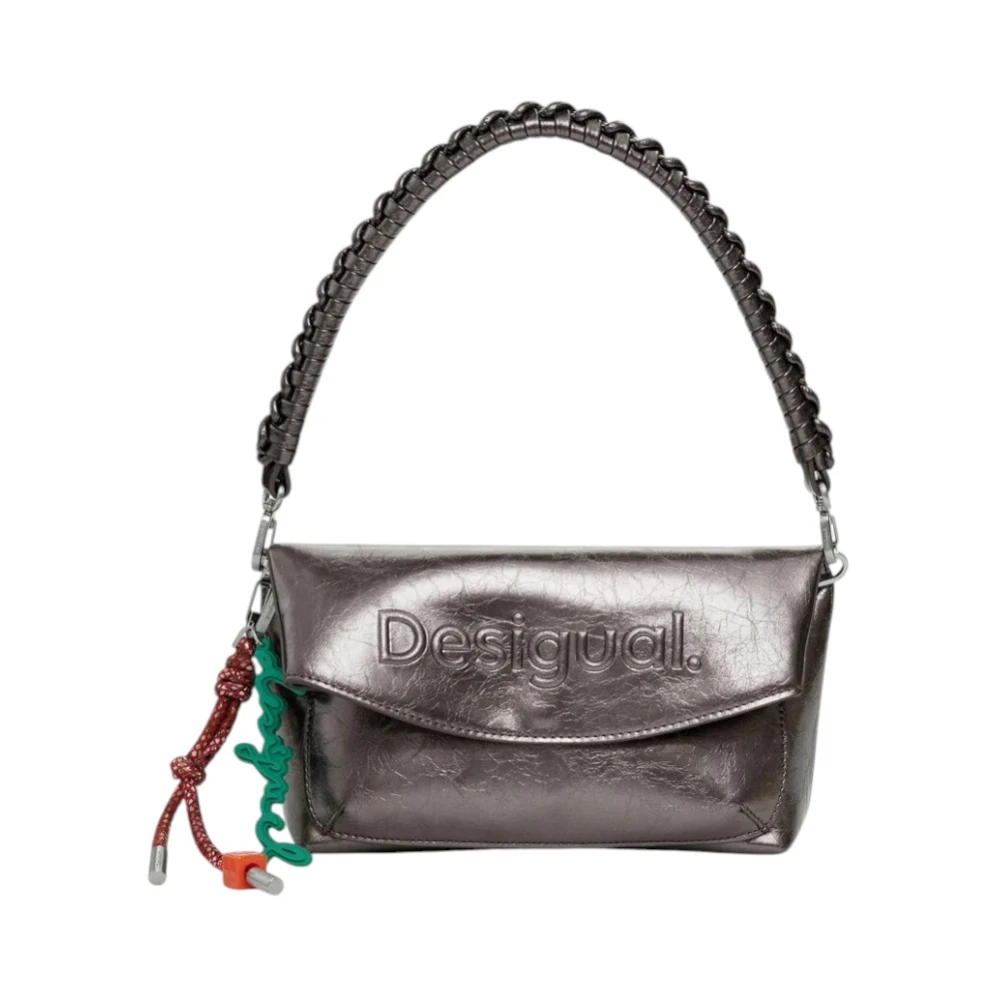 Desigual Women's Gray Shoulder Bags