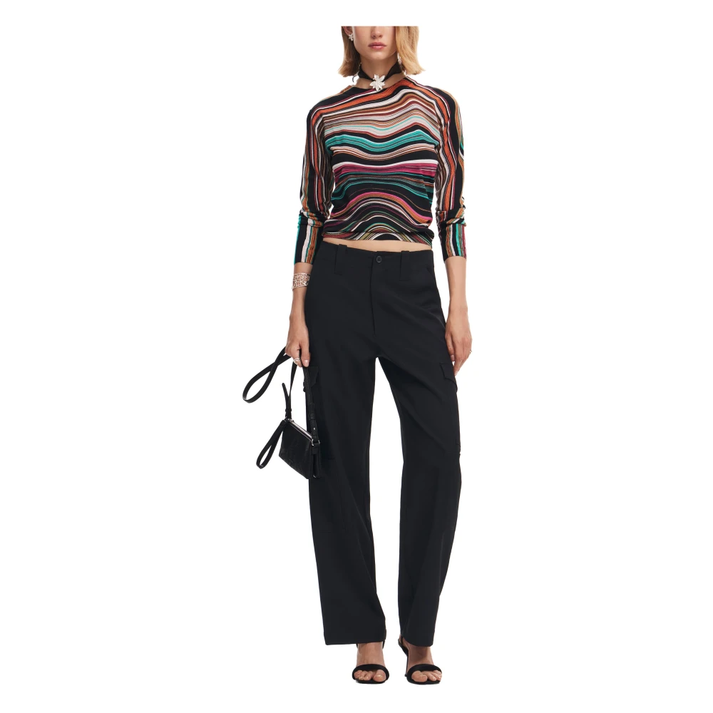 Desigual Dames Trui Herfst Winter Collectie Multicolor Dames