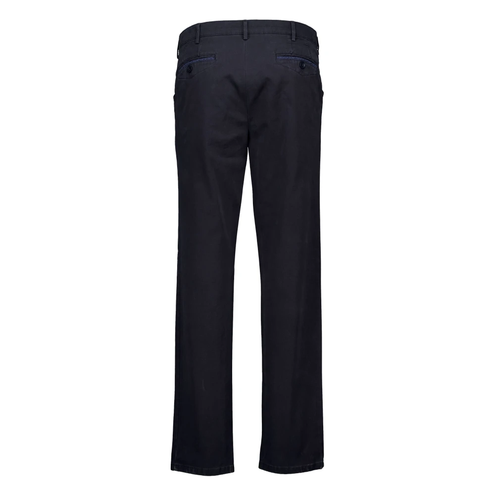Meyer Blauwe Chino Chicago Stijl Broek Blue Heren