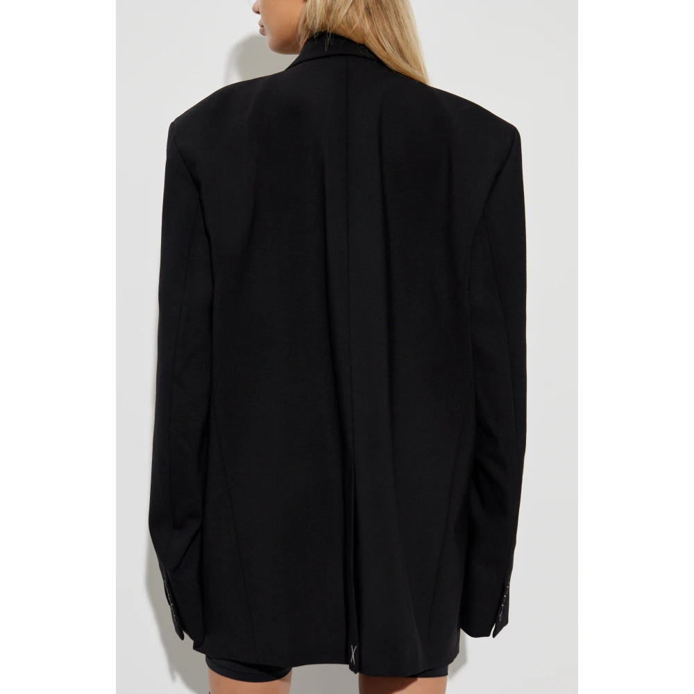 Vetements Wollen Blazer Black Dames
