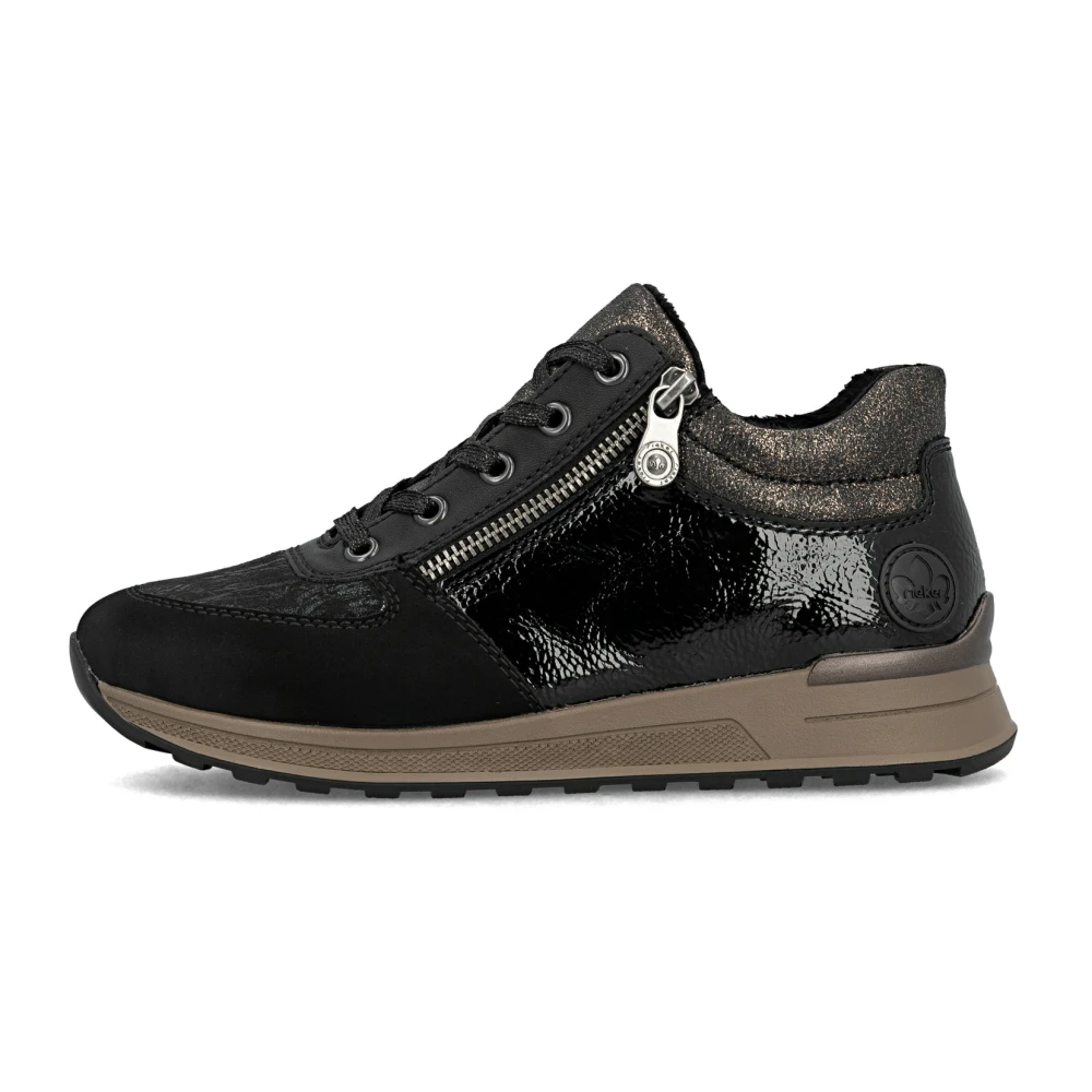 Rieker Sneaker Dames Schoenen Zwart