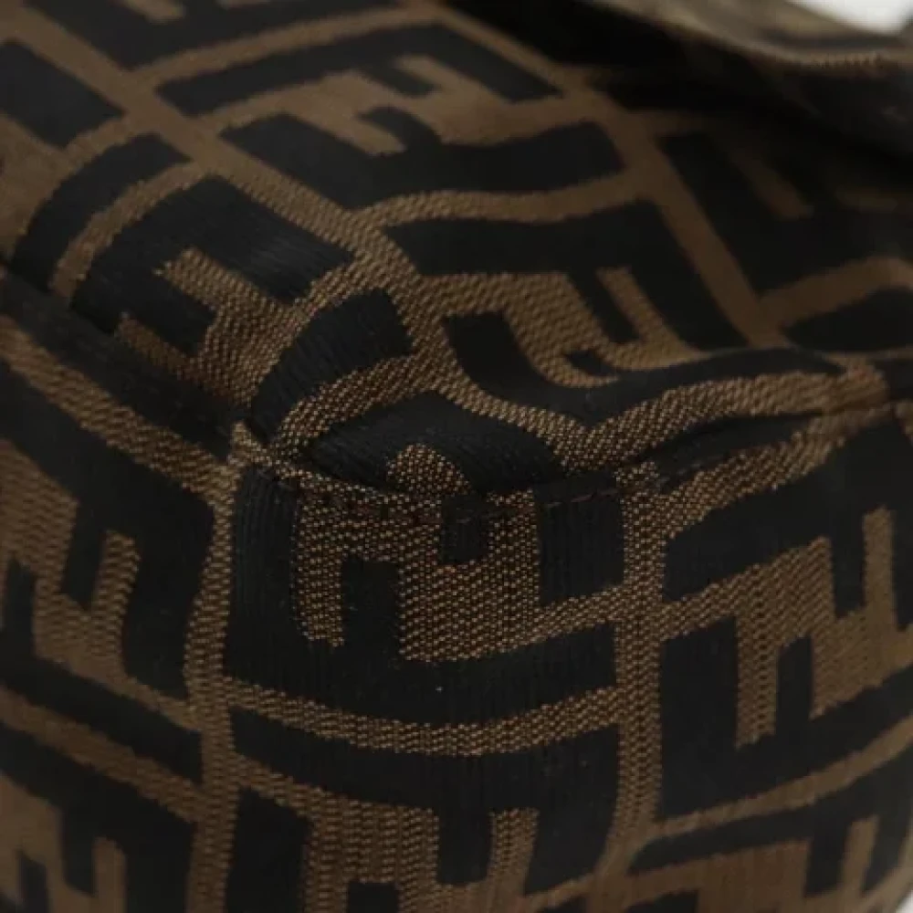Fendi Vintage Pre-owned Canvas fendi-bags Brown Dames