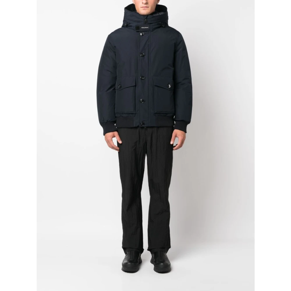 Woolrich Winter Blend Jas Blue Heren