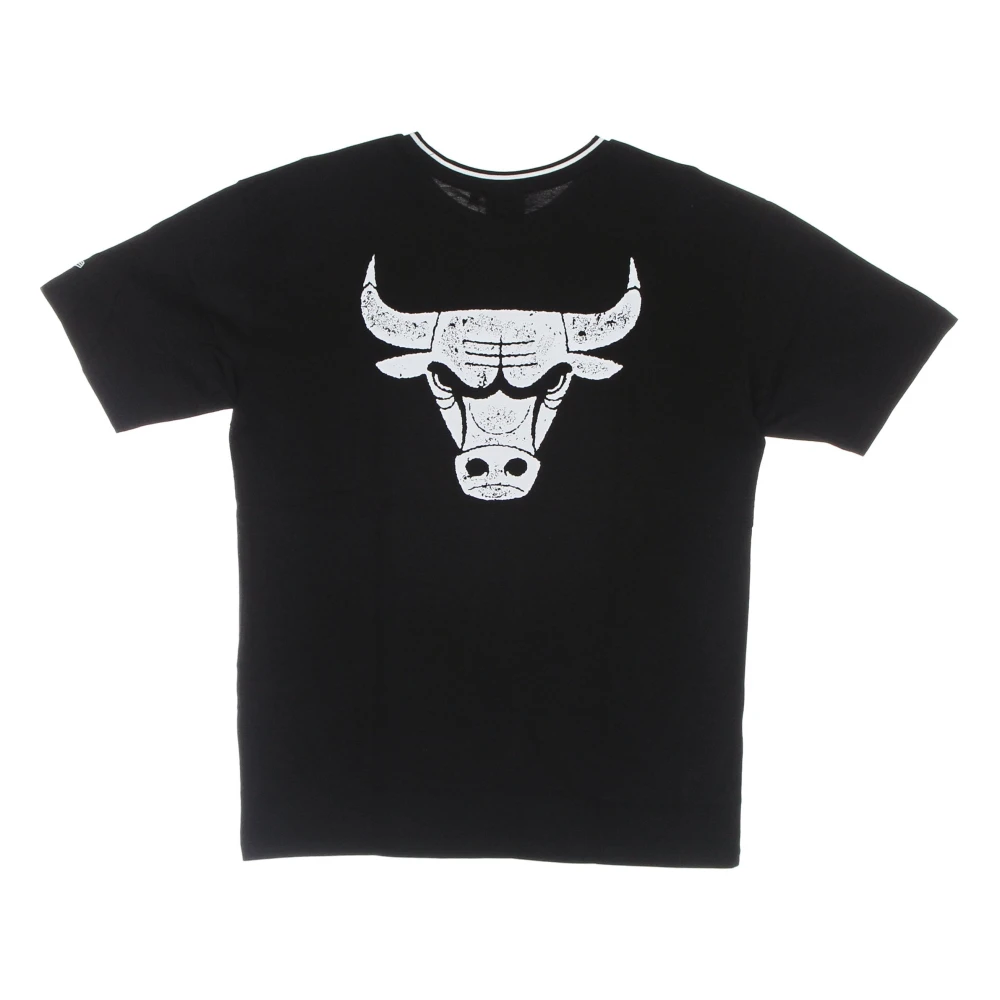 new era Chicago Bulls Grafische Tee Black Heren