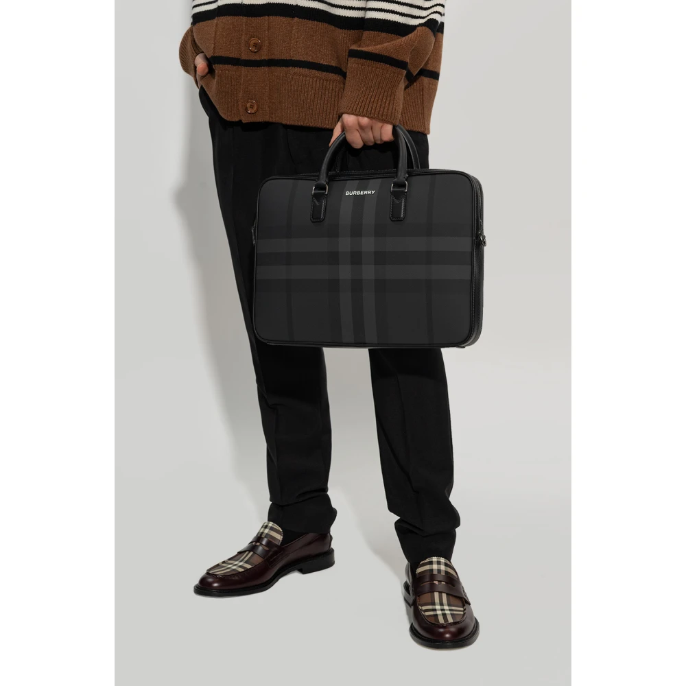 Burberry Ainsworth aktetas Black Heren