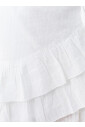 hvid-wrap-kjole-med-rynke-detalje
