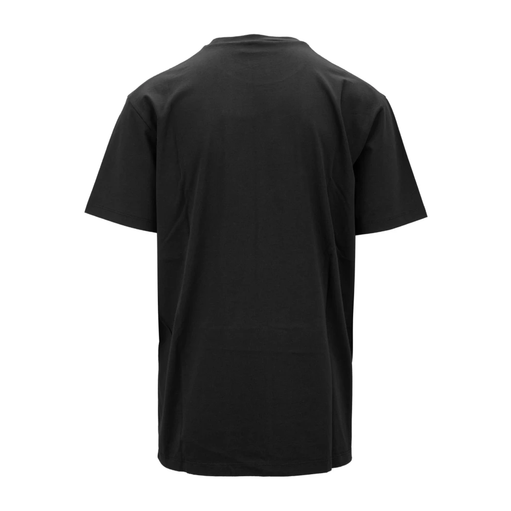 Dsquared2 Heren Grafische Print Katoenen T-Shirt Black Heren