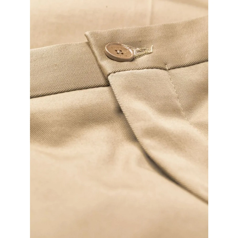 ETRO Getailleerde broek met medium taille Beige Heren