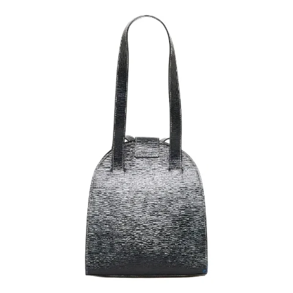 Celine Vintage Pre-owned Leather handbags Black Dames