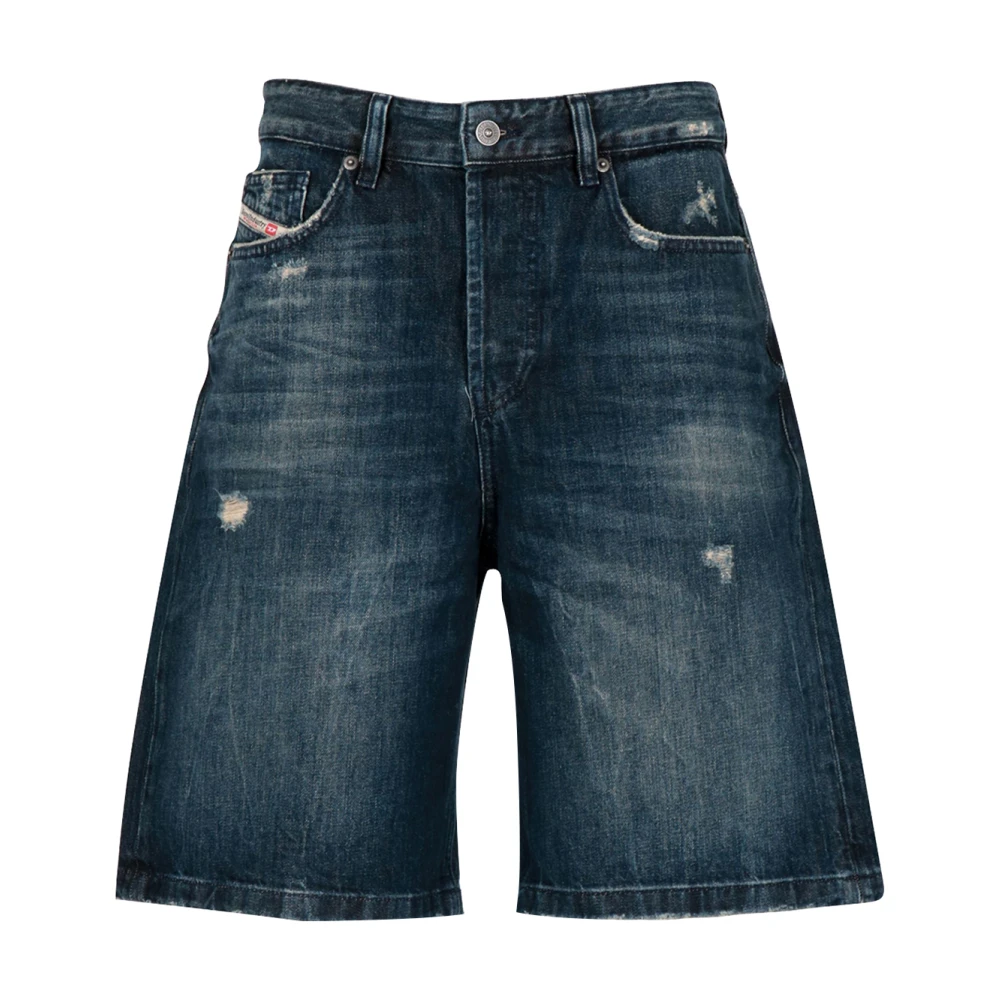 Diesel Blå Denim Shorts
