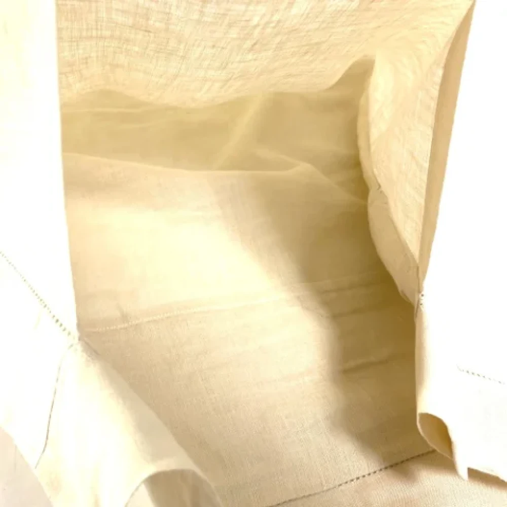 Hermès Vintage Pre-owned Fabric scarves White Dames