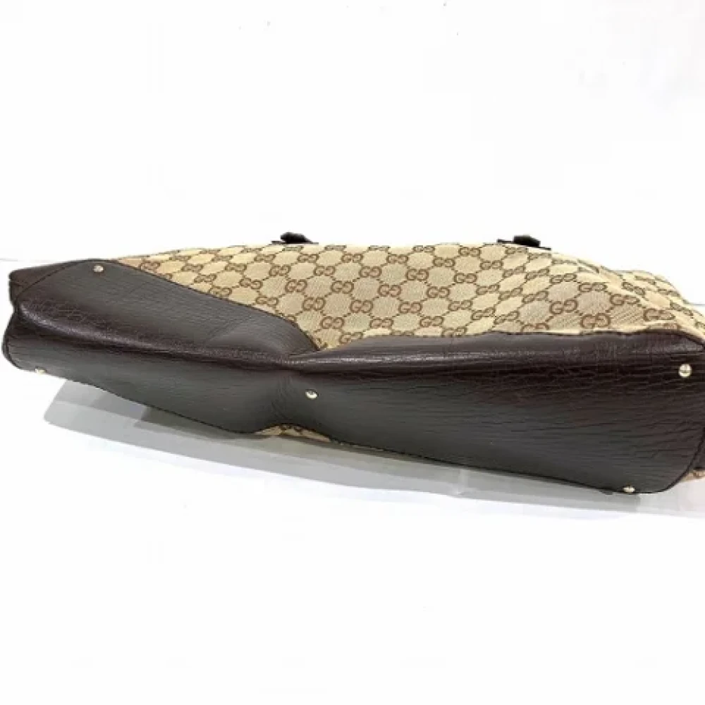 Gucci Vintage Pre-owned Canvas gucci-bags Brown Dames