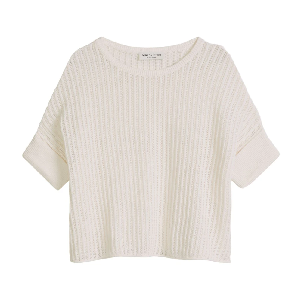 Marc O'polo , Damen, Strickwaren, Weiß, Xl