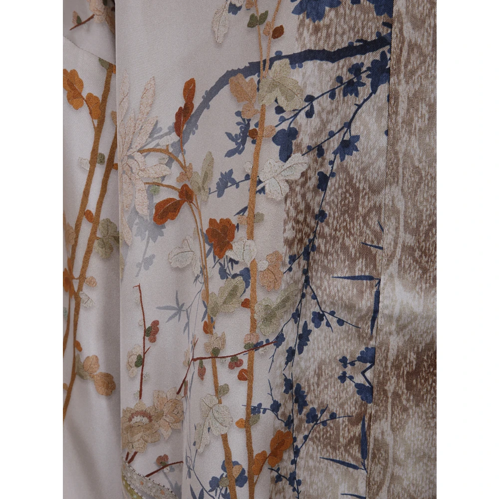 Pierre-Louis Mascia Aloe Kimono Stijl Top Multicolor Dames