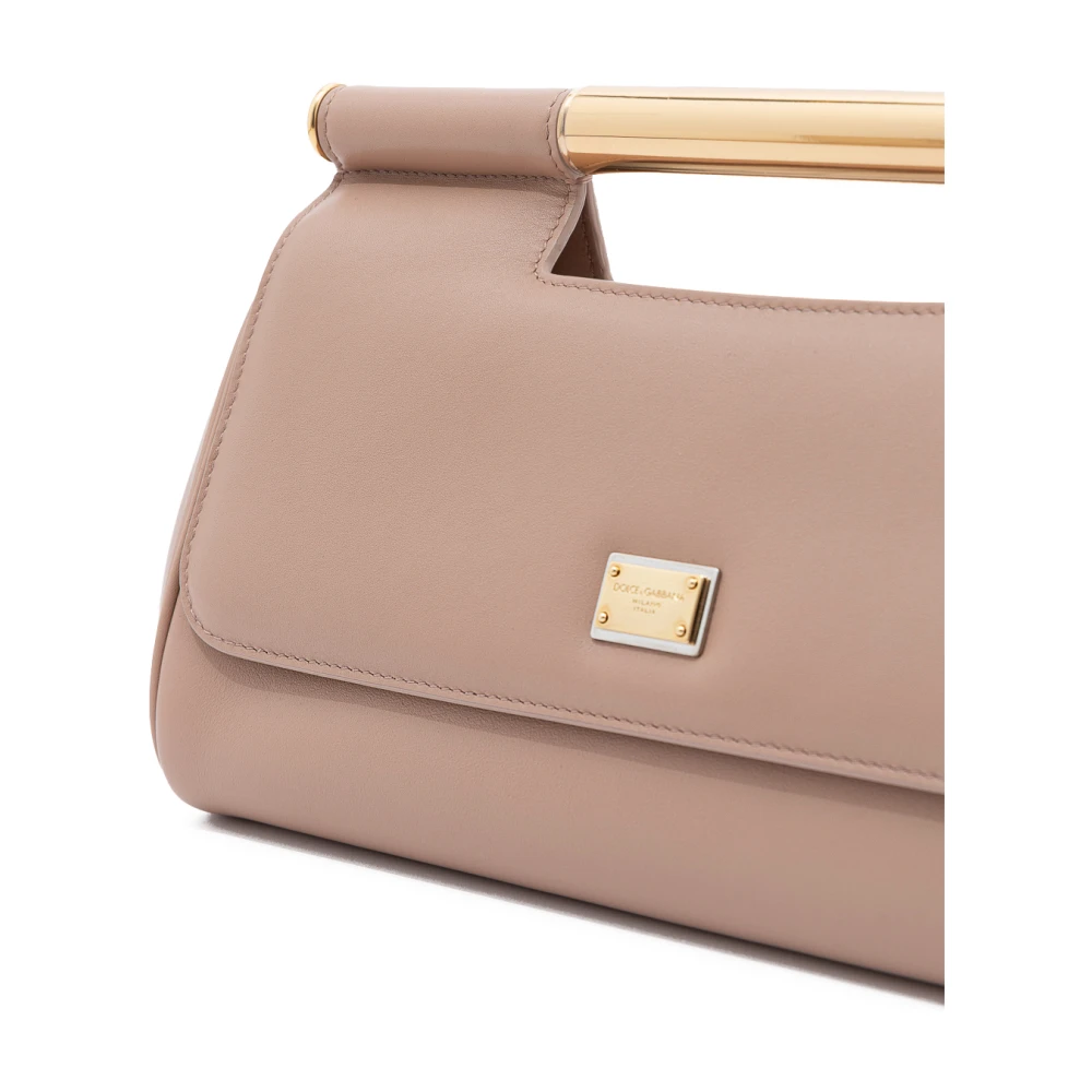 Dolce & Gabbana Sicily Clutch Medium Handtas Pink Dames