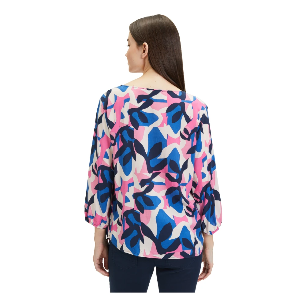 Betty & Co Bloemenprint Blouse Shirt Multicolor Dames