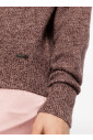 pull-maille-mouchetee-bordeaux