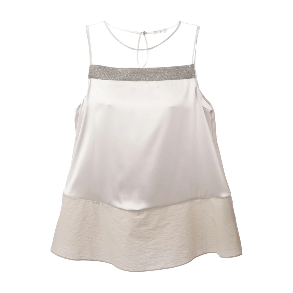 BRUNELLO CUCINELLI Natuurlijke Bries Rutene Ketting White Dames