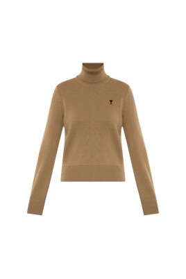 pull-beige-en-jersey-a-col-roule