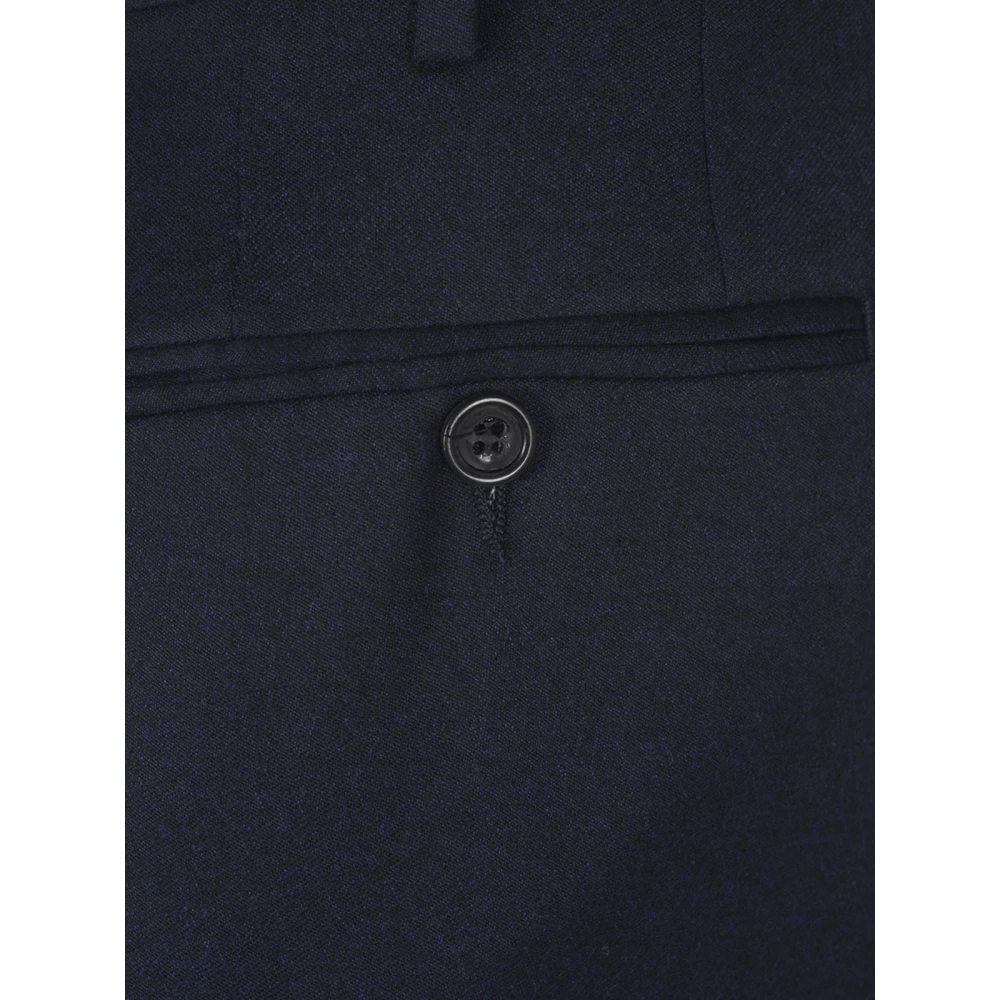 Canali Blauwe Broek Stijlvol Prenda Manga Blue Heren