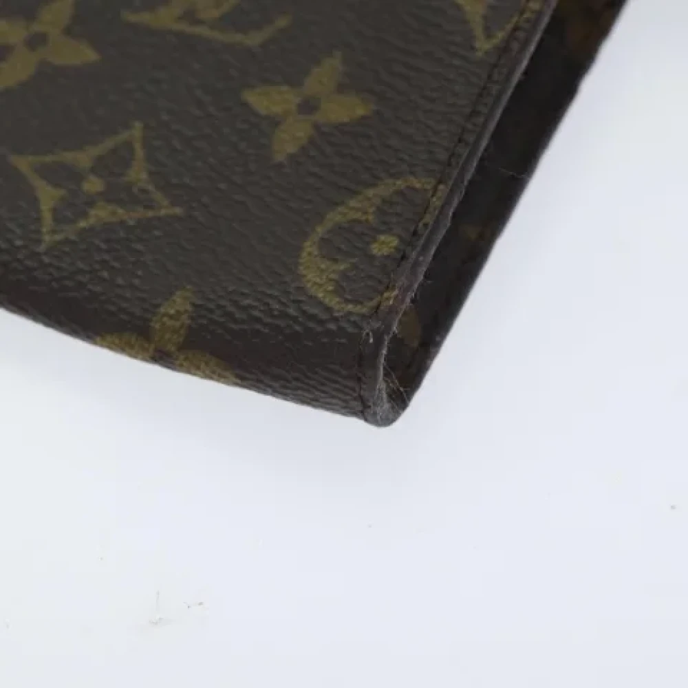 Louis Vuitton Vintage Pre-owned Canvas pouches Brown Dames