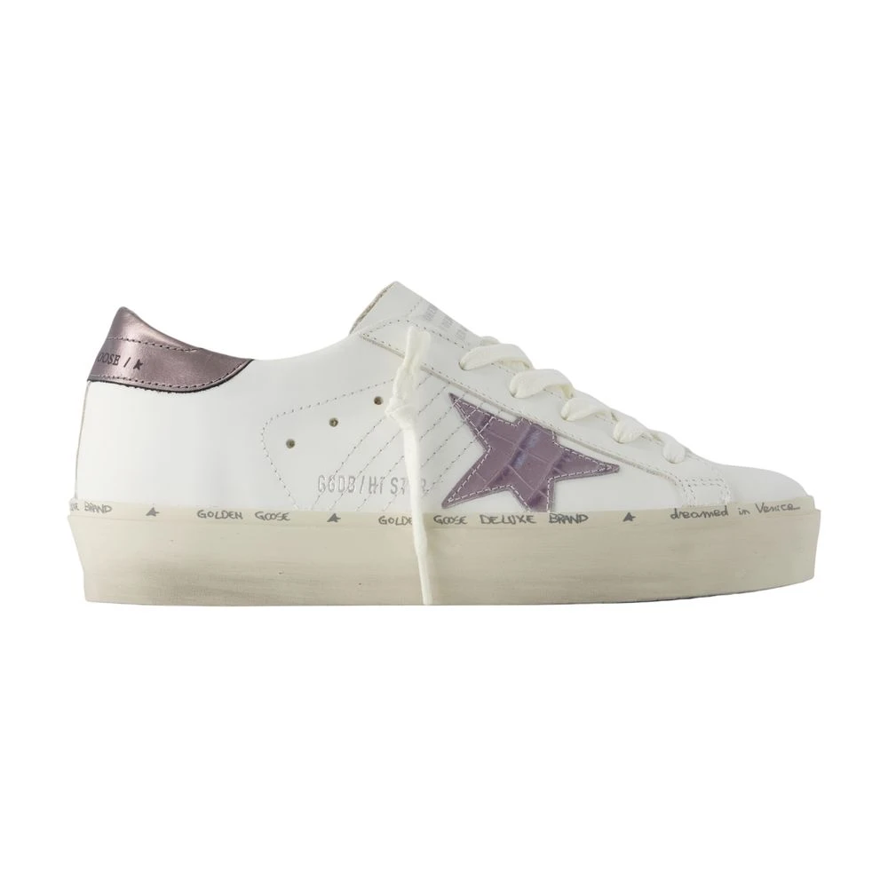 Golden Goose Women's White Sneakers, 6 Uk, Hi Star Trainers