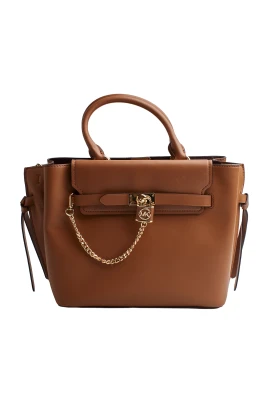 Legacy Satchel Bag med Kedjehänge