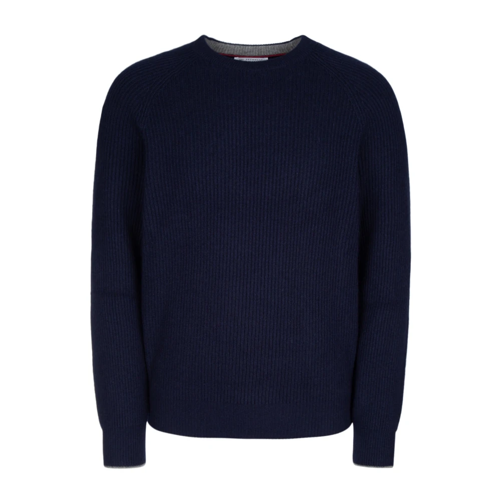 BRUNELLO CUCINELLI Stijlvolle nek accessoire Blue Heren