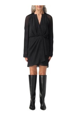 black-wrap-mini-dress