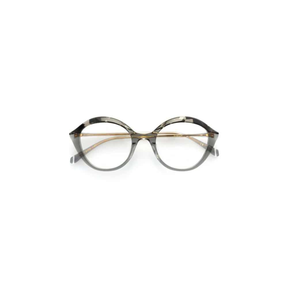 Kaleos Moderne Ronde Zonnebril Multicolor Unisex